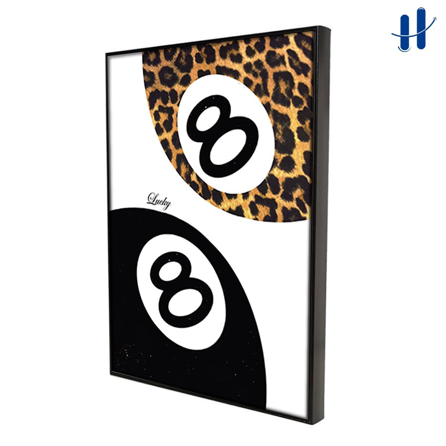 Haydecor 8 Ball Bingkai Frame Stussy Pajangan Dinding Dekorasi Kamar Aesthetic Walldecor