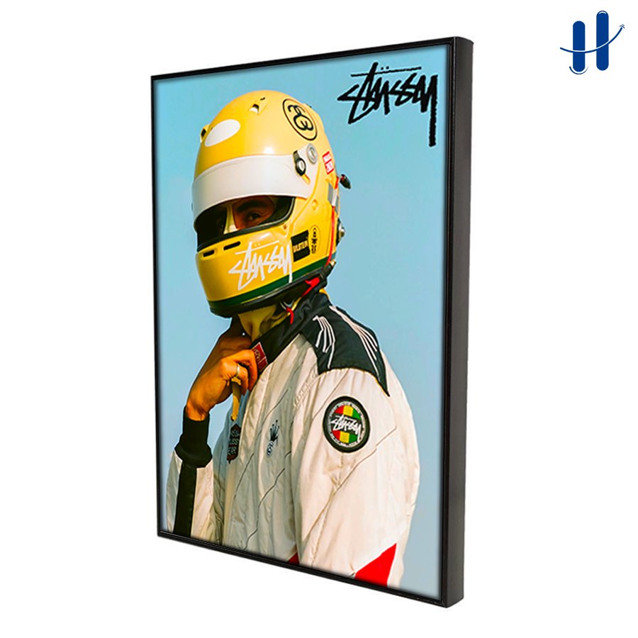 Haydecor Street Collection Bingkai Frame Stussy Pajangan Dinding Dekorasi Kamar Aesthetic Walldecor