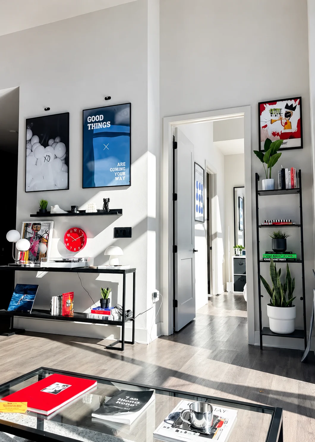 Inspirasi penataan frame